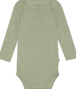 Børn GoBabyGo Bodies>Hazel Body Langærmet - Plantefarvet