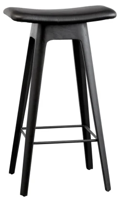 Andersen - Furniture Møbler>HC1 Black lacquer leather seat