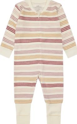 Børn Hust & Claire Nattøj>Hcmanu Lynlås 3 Striber