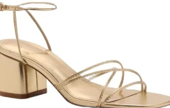Dame MANGO Festsko|Højhælede Sko>Heeled sandal with crossed straps