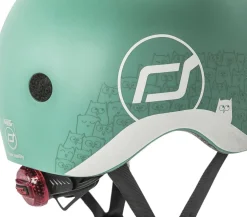 Clearance Helmet XXS reflective forest Børn Udendørs Leg