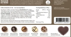 Hjerteæske, 15 stk. Dessertchokolade, 175g. Chokoladekurve|Chokolade