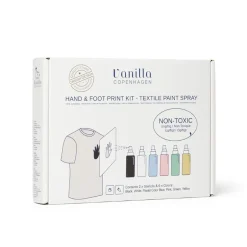 Hånd og fodaftryk - Tekstil spray-Vanilla Copenhagen