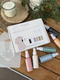 Hånd og fodaftryk - Tekstil spray-Vanilla Copenhagen