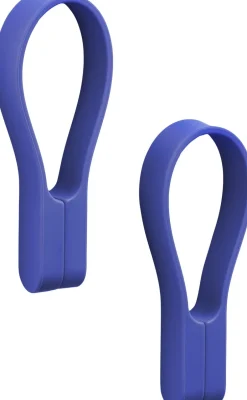 Zone Knager & Knagerækker>Håndklædestrop Loop magnet 2 stk. Indigo Blue