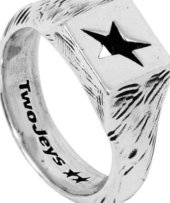TwoJeys Smykker>Hollow Star Ring