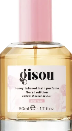 GISOU Hair Mist>Honey Infused Hair Perfume blomsterudgave - Vild rose