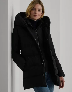 Hooded Down Coat-Lauren Ralph Lauren Outlet