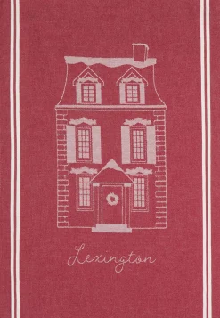 House Org Cotton Jacquard Kitchen Towel-Lexington New