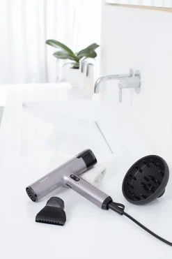 Hot Hårtørrer HC 100 Excellence med professionel digital motor Styling Maskiner