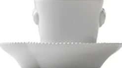 New Hvid Elements 10 cl. espressokop med underkop Kopper & Krus