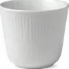 Hvid Riflet 26 cl. termokop-Royal Copenhagen New