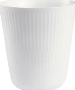 Hvid Riflet 29 cl. termokop-Royal Copenhagen Clearance