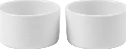 Discount Hvid Riflet Souffléskåle, 9 cm/20 cl, 2 stk Skåle & Fade