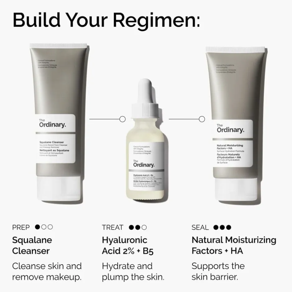 The Ordinary Ansigtspleje|Hudpleje>HYALURONIC ACID 2%�+ B5 30ML/1FLOZ