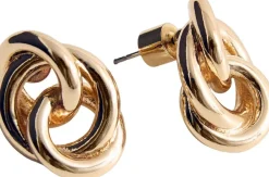 Dame MANGO Andet>Intertwined hoop earrings
