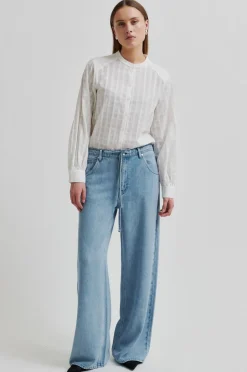 Irvine Denim Jeans-Second Female New