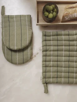 Online Ito Pot Holder - Set of 2 - Seaweed Tekstiler Til Køkkenet