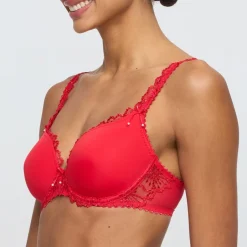 Sale Jane hjerteformet bh med vattering Dame Bh'Er