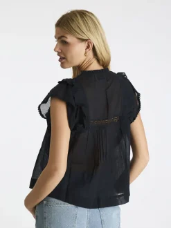 Dame Neo Noir T-Shirts & Toppe|Bluser & Skjorter>Jayla S Voile Top