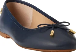 Jayna Nappa Leather Flat-Lauren Ralph Lauren Sale