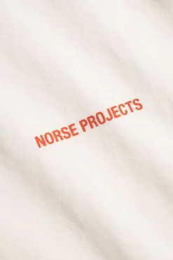 Johannes Organic NORSE Logo Print T-shirt-Norse Projects