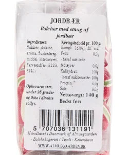 Discount Jordbær bolcher med smag af friske jordbær Bolcher
