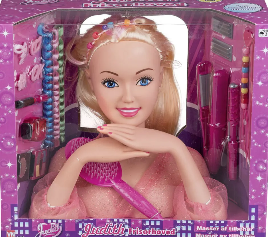 Online FRISØRHOVEDmTILBEH Børn Dukker & Tilbehør