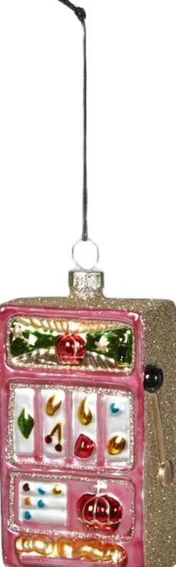 Speedtsberg Juletræspynt>Julekugle spille automat 6x3,5x11 glas