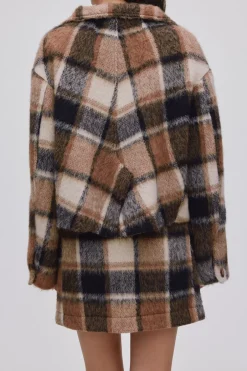 Clearance Jumbo check jacket - Ehsan Dame Blazere & Veste