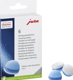 Rensetabletter 3-faset, 6 stk. Kaffe & Te