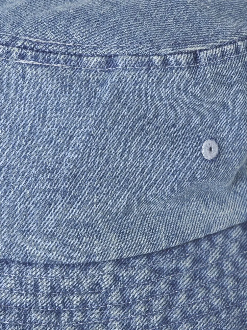 Outlet JXFRIDA WASHED DENIM BUCKET HAT ACC Dame Hatte & Huer