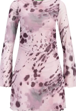 Dame JJXX Kjoler>JXMINNA MESH LS DRESS WVN SN