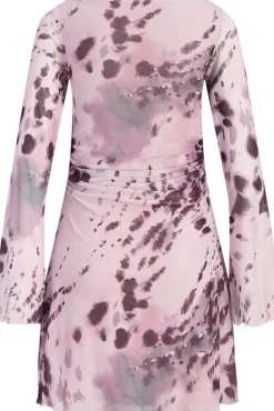 Dame JJXX Kjoler>JXMINNA MESH LS DRESS WVN SN