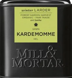 Mill & Mortar Krydderier>Kardemomme, hel, grøn