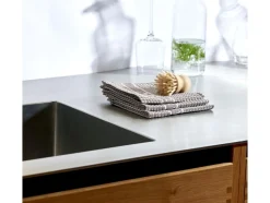 Best Karklude 32 x 32 cm 3 stk. Fungi/Hvid 100 % økolog Tekstiler Til Køkkenet