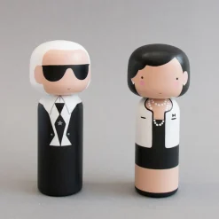 KARL håndmalet Kokeshi-Lucie Kaas New