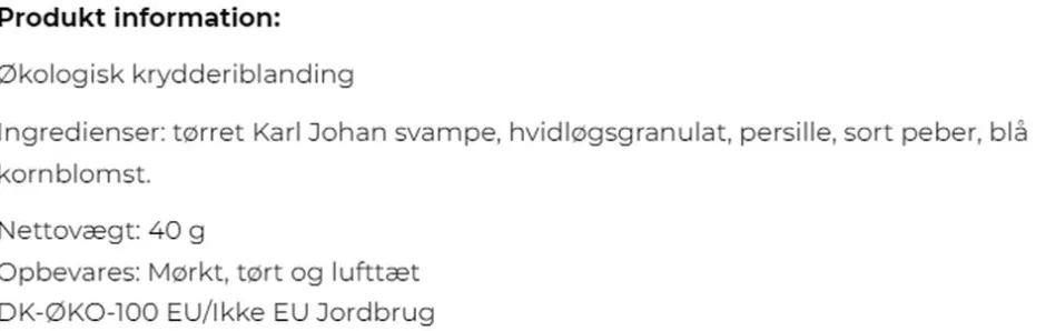 Karl Otto Krydderier