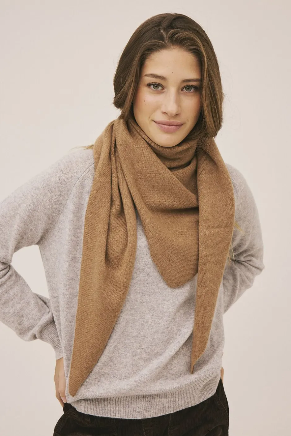 New Karrie 3 - 100% Cashmere Dame Cashmere|Halstørklæder & Tørklæder