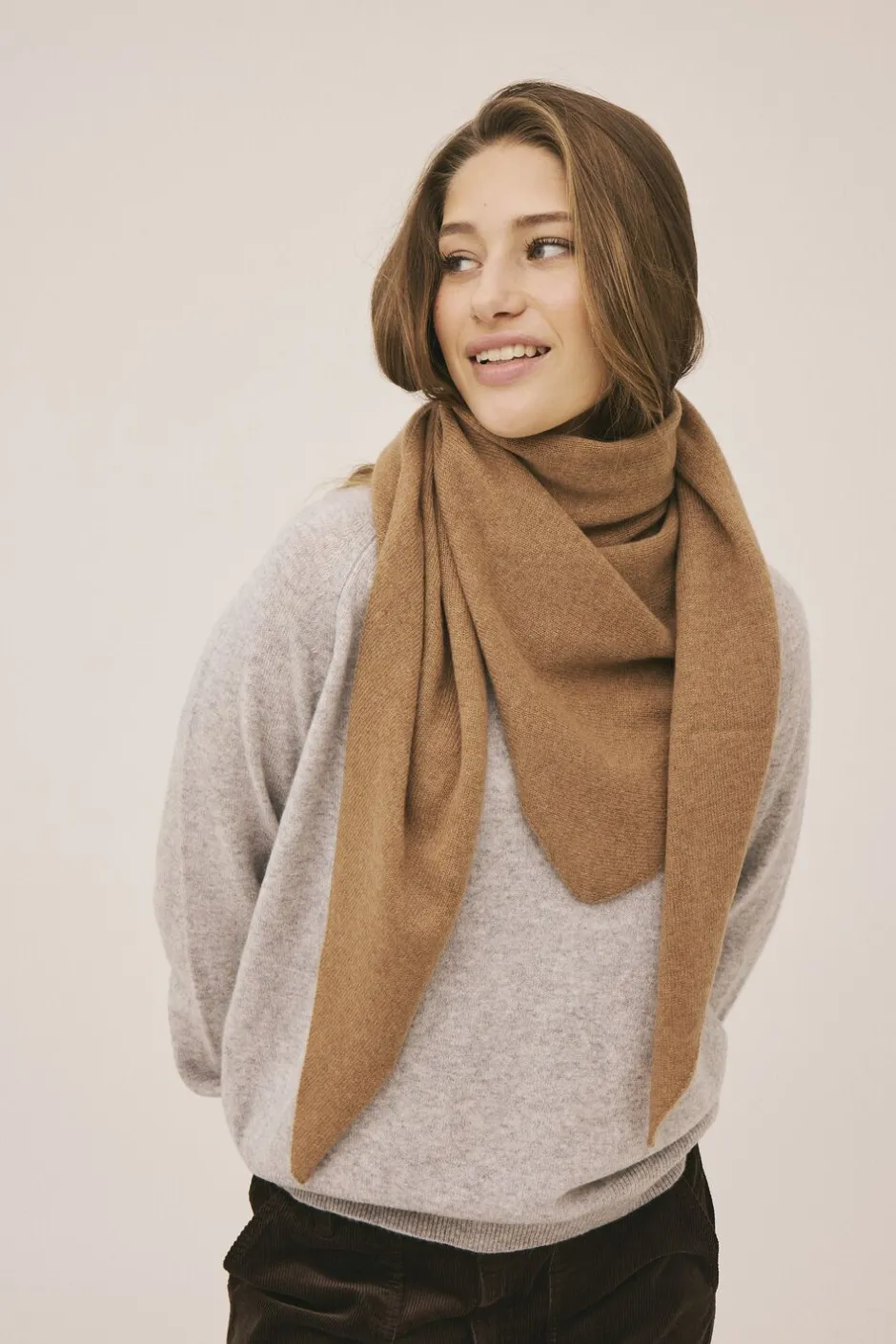 New Karrie 3 - 100% Cashmere Dame Cashmere|Halstørklæder & Tørklæder