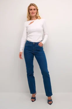 KAvicky Straight Jeans-Kaffe Discount