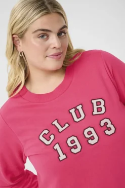 KCvioli Sweatshirt-Kaffe Curve New