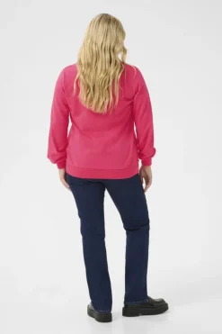 KCvioli Sweatshirt-Kaffe Curve New