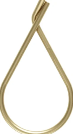 Dame Moebe Nøgleringe>Key Ring Brass