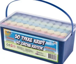 Børn 4-KIDS Udendørs Leg>50 TYKKRIDT FARVET