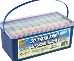 Børn 4-KIDS Udendørs Leg>50 TYKKRIDT FARVET