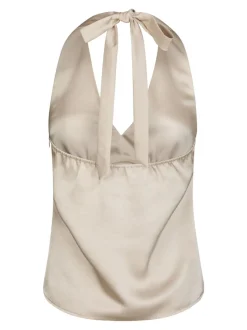 Kinuni Halter Top-Neo Noir Clearance