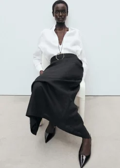 Kitten-heel patent leather shoes-MANGO Discount