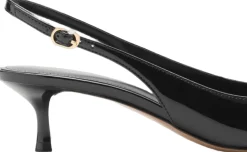 Kitten-heel patent leather shoes-MANGO Discount