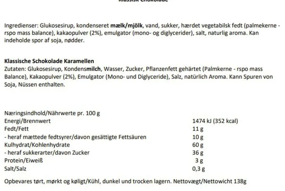 Klassisk chokolade elegance-Karamel Kompagniet Discount